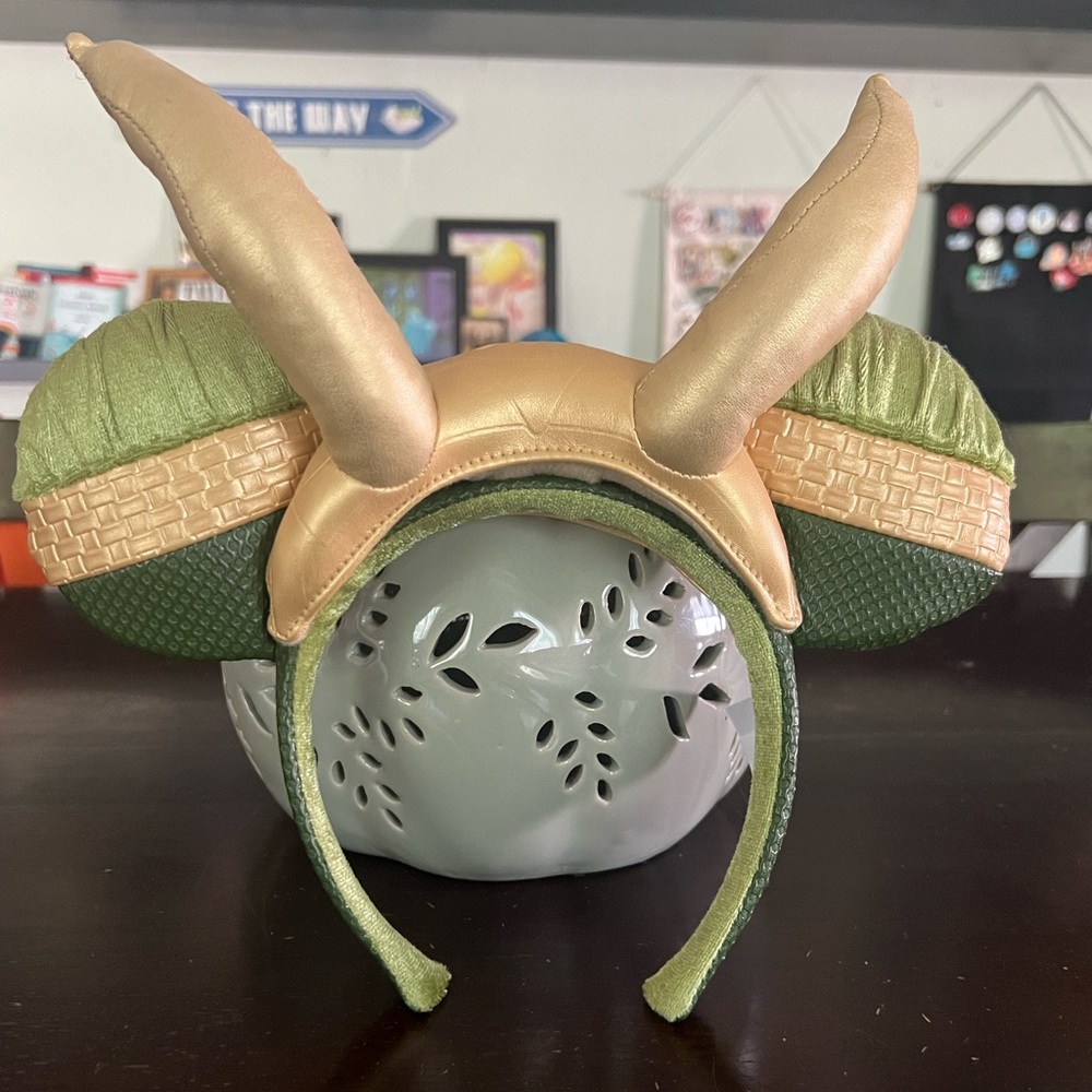 Marvel Disney Parks Loki Ears Headband